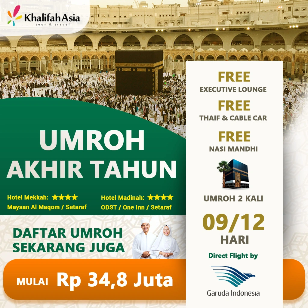 Program Layanan Paket Haji & Umroh Khalifah Asia Tour & Travel